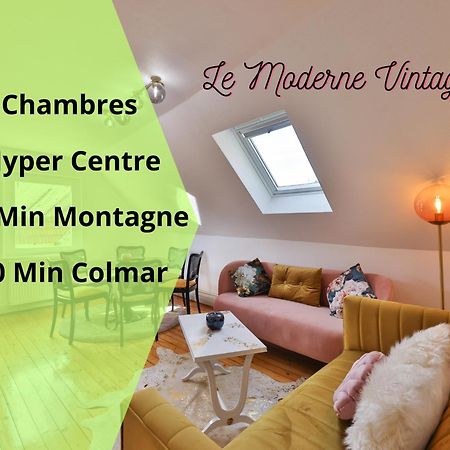 Le Moderne Vintage Hyper Centre,3 Chambres, Neuf Au Calme, 3 Etoiles Munster  Dış mekan fotoğraf