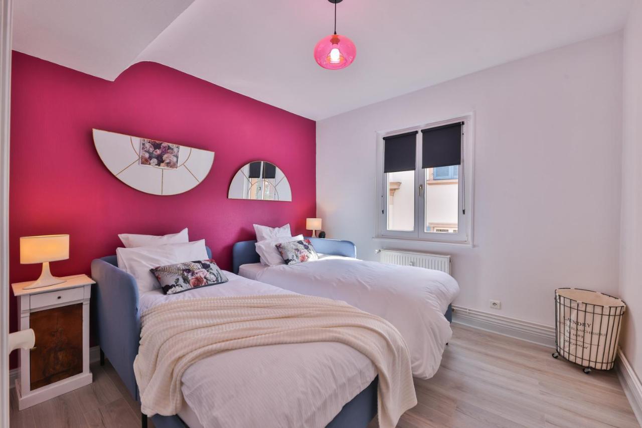 Le Moderne Vintage Hyper Centre,3 Chambres, Neuf Au Calme, 3 Etoiles Munster  Dış mekan fotoğraf