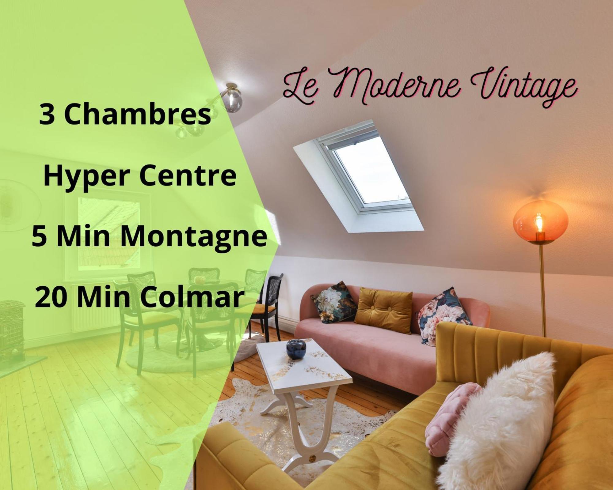 Le Moderne Vintage Hyper Centre,3 Chambres, Neuf Au Calme, 3 Etoiles Munster  Dış mekan fotoğraf